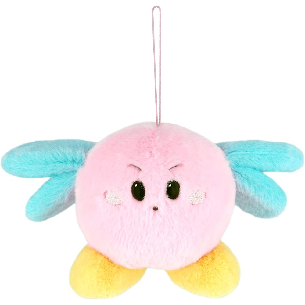San-ei Trading Kirby Cororon Friends Bronto Burt Plush Toy 15x9x11cm