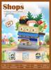 DIY Model Christmas Building Block Micro Blocks Sets City Street Shop Aseemby Toy Brick Construction Set Gift Desktop Decoration