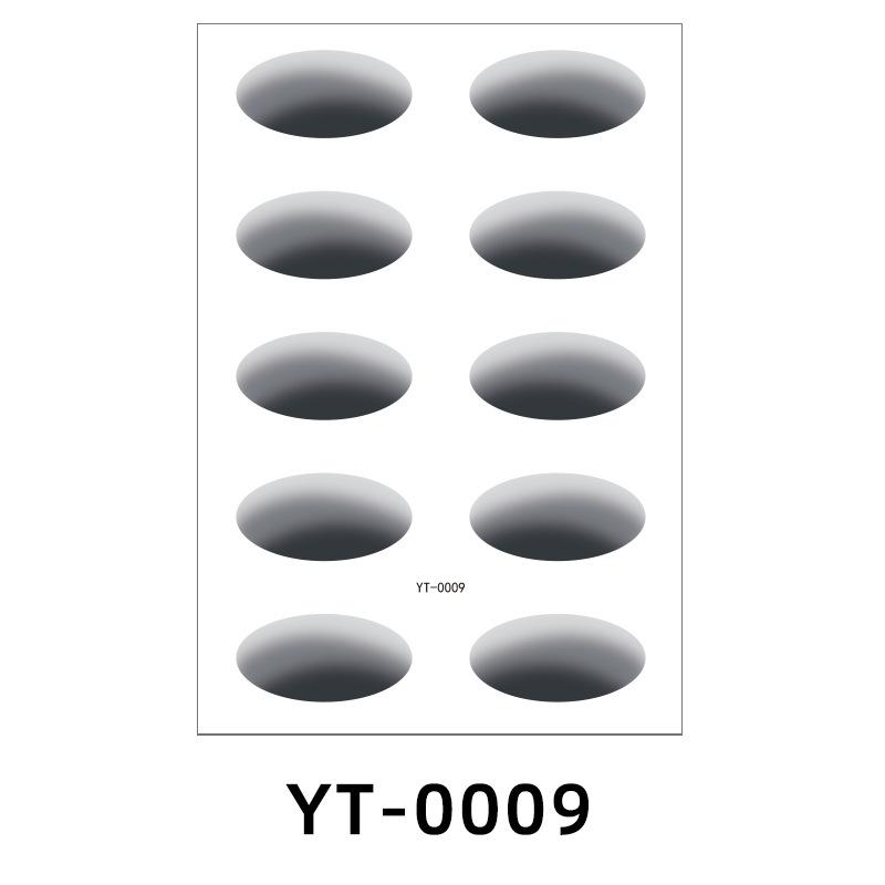 Øyenskyggeklistremerke Midlertidig tatoveringsklistremerke Øyesminke Svettesikker Vanntett Sminke Ansiktsklistremerke Fest Fest Øyelokksklistremerke Tatovering