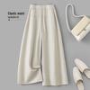 IHIMI Women's Tencel Blend Loose Wide-Leg Cropped Pants