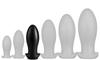 Plug Silicone Œuf De Saurus L 14 X 6.3cm Noir - EggPlay - Plugs Silicone