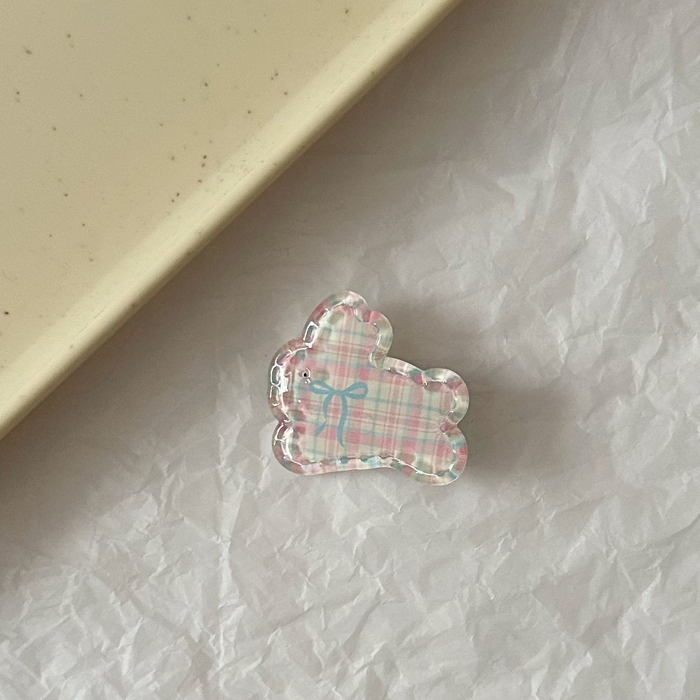 

Заколка для волос Y2K в виде кролика для женщин и девочек, милая акриловая заколка-уточка, заколка для волос в форме кролика, желеобразная цветная заколка для волос, аксессуар для волос 1/5/10 шт. 1pc