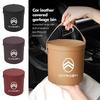 Car Trash Bin Garbage Holder Drink Snack Umbrella Storage Bucket For Citroen C4 C3 C5 C1 C2 C6 C4L DS3 DS4 Berlingo Picasso