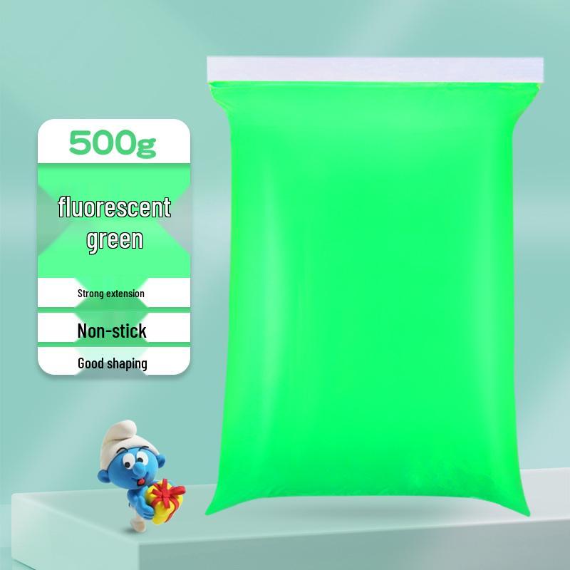 500g Weißer Kinder-Weltraumknete - Leicht, Großpackung für den Kindergarten