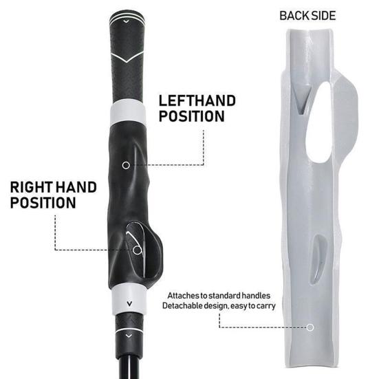 Golf Grip Trainer Golf Club Grip Training Aid Swing Practice Tools To Help Train Correct Hand Position Enhance Grip Strength