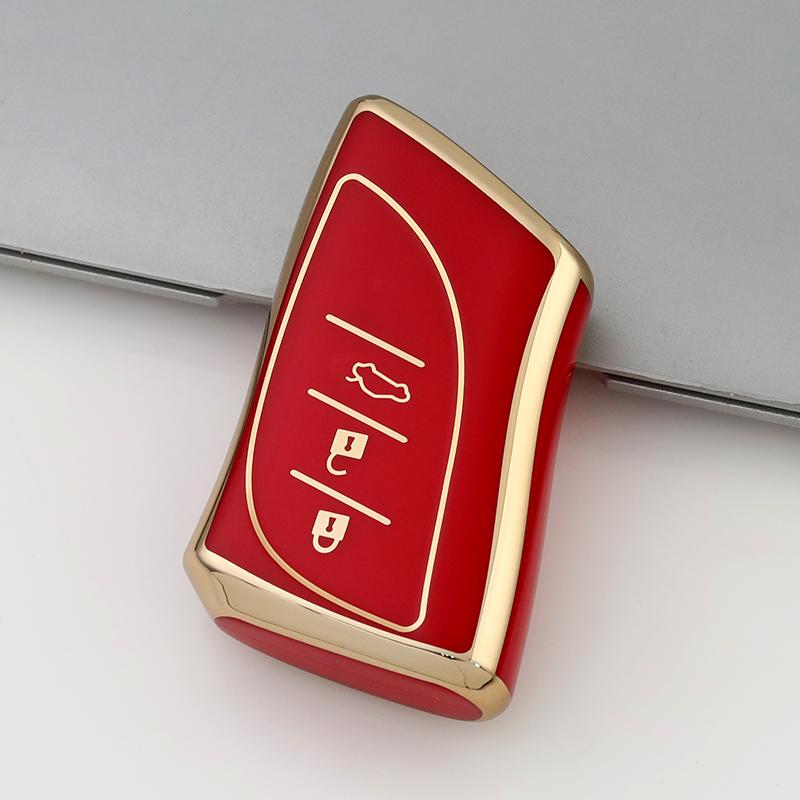 TPU Autoschlüssel Schutzhülle Anhänger Für Lexus Es Ux200 Ux250H Es300H Es350 Us200 Us260H Lx570 Auto Fernbedienung Schlüsselhülle Schlüsselanhänger Sets