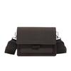 Textured bag messenger bag women's new solid color lazy wind shoulder small square bag fashion casual women's bag