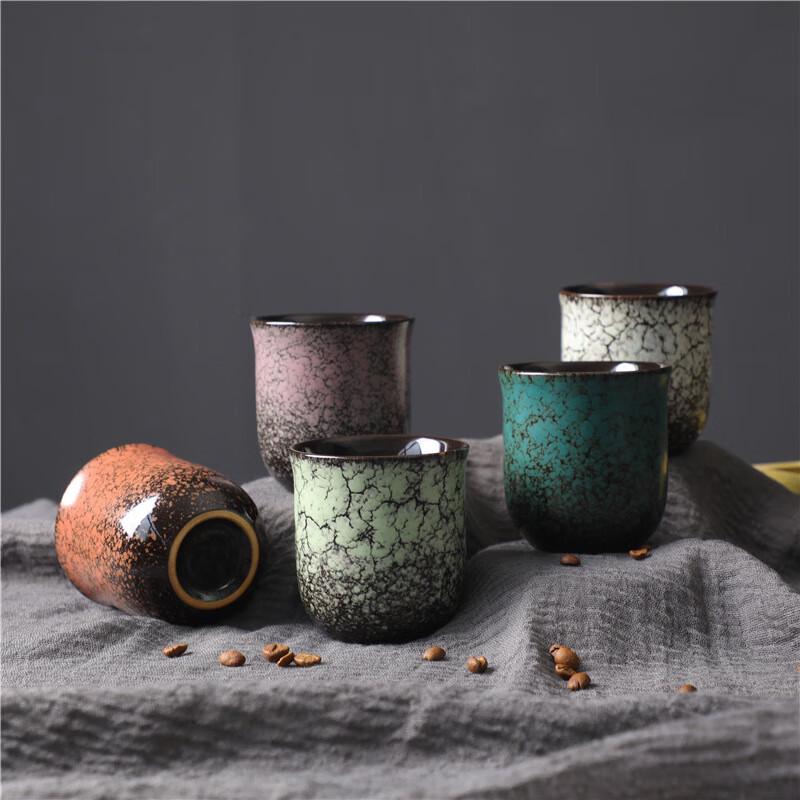 Jimo Kiln-Glazed Ceramic Gongfu Teacup (Set of 2)