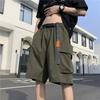 Pantaloncini Cargo Funzionali Estivi da Uomo con Tasche Multiple, Larghi, da Palestra, Pantaloni da Tuta, Pantaloncini Streetwear