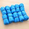 100Pcs Non-Slip Shoe Covers Disposable Plastic Shoe Sleeves Cleaning Protective Overshoes for Hotel Laboratory