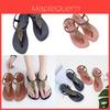 Trendy Women's Bling Sandals Summer Flat Shoes For Casual Everyday Wear