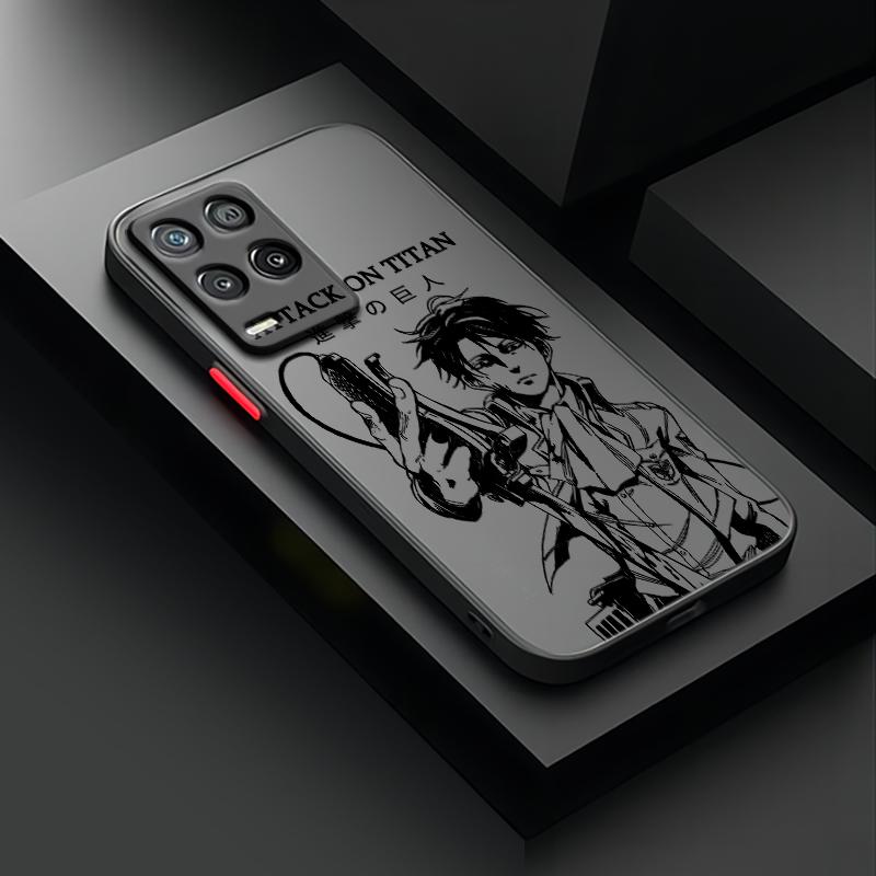 

Атака Титанов, милый аниме для OPPO Find X5 X3 Neo F21S F21 K10 Pro Lite, противоударный матовый полупрозрачный чехол из ТПУ для телефона OPPO Find X3 Lite