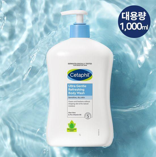 Cetaphil Gentle Body Wash Refreshing 1,000ml