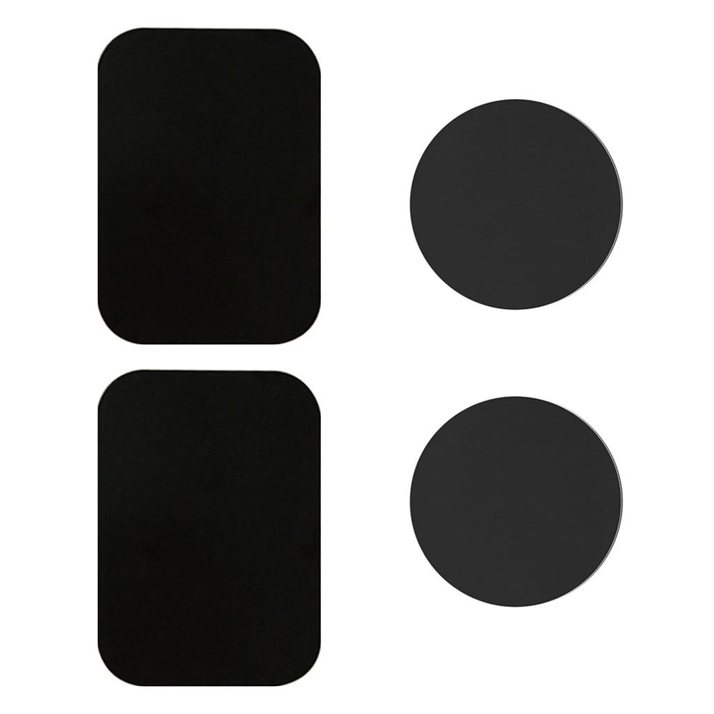 Samcos Metal Plate Set of 4 Black Magnet Plate Plate