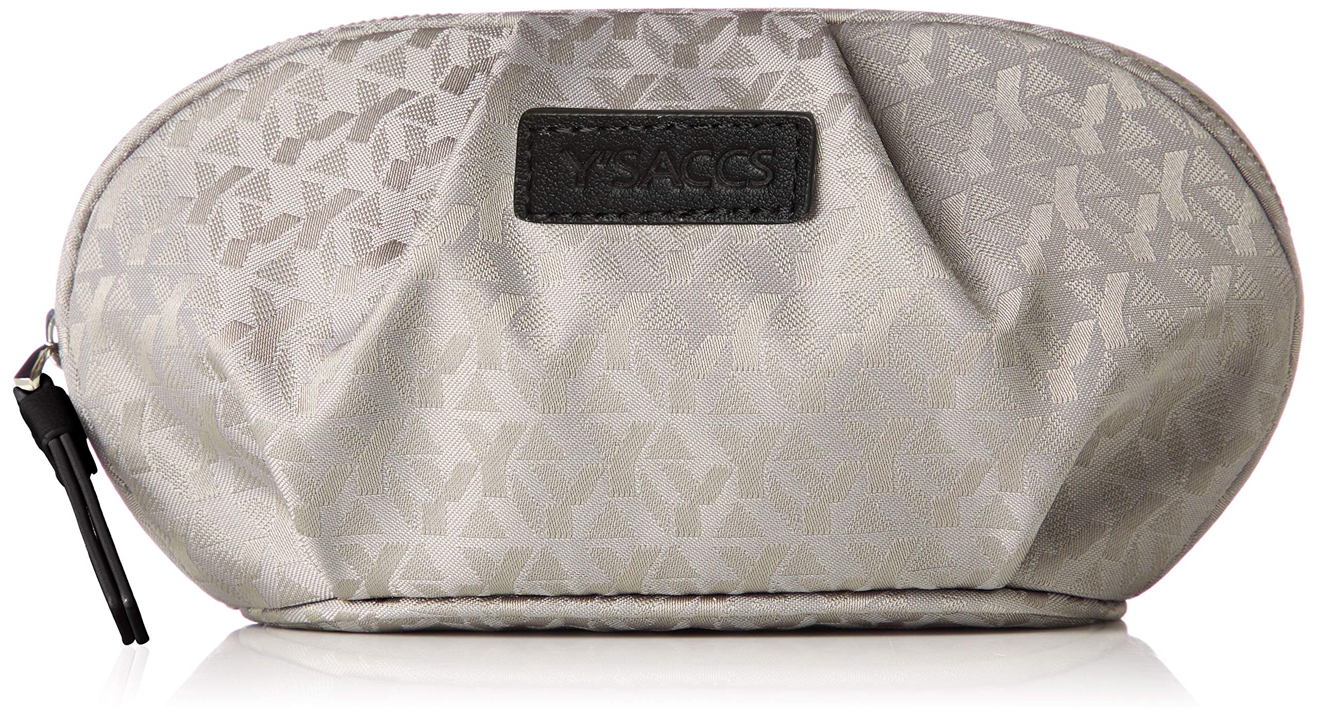 

НОВЫЙ Круглый мини-кошелек с монограммой Серо-бежевый x Черный [Isaac] Y01-06-05