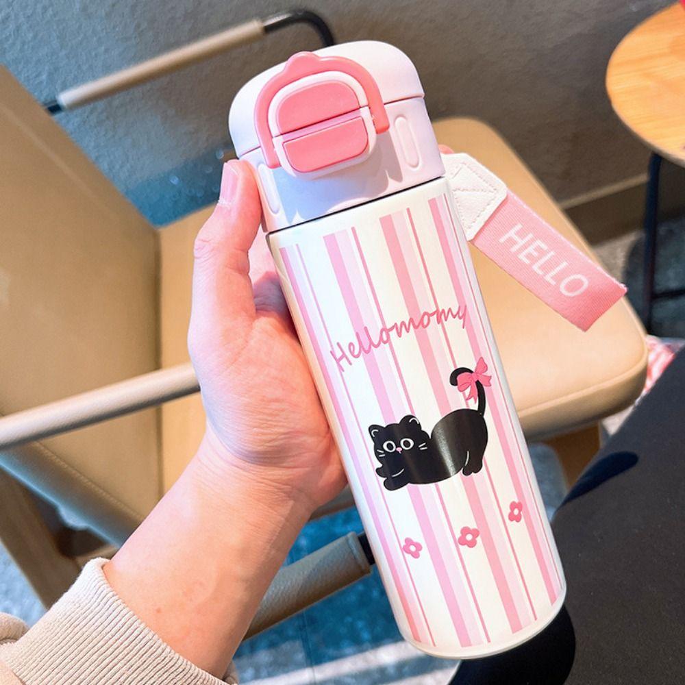 316 Stainless Steel Vacuum Flask Double-layer Insulation Cup Travel Mug Thermos Cup  Students