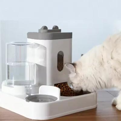 Automatic 2-in-1 Feeder Dog Food Bowl and Water Feeding Device Pet Large Food Dispenser Puppy Pet Kitten Bowl Accessories