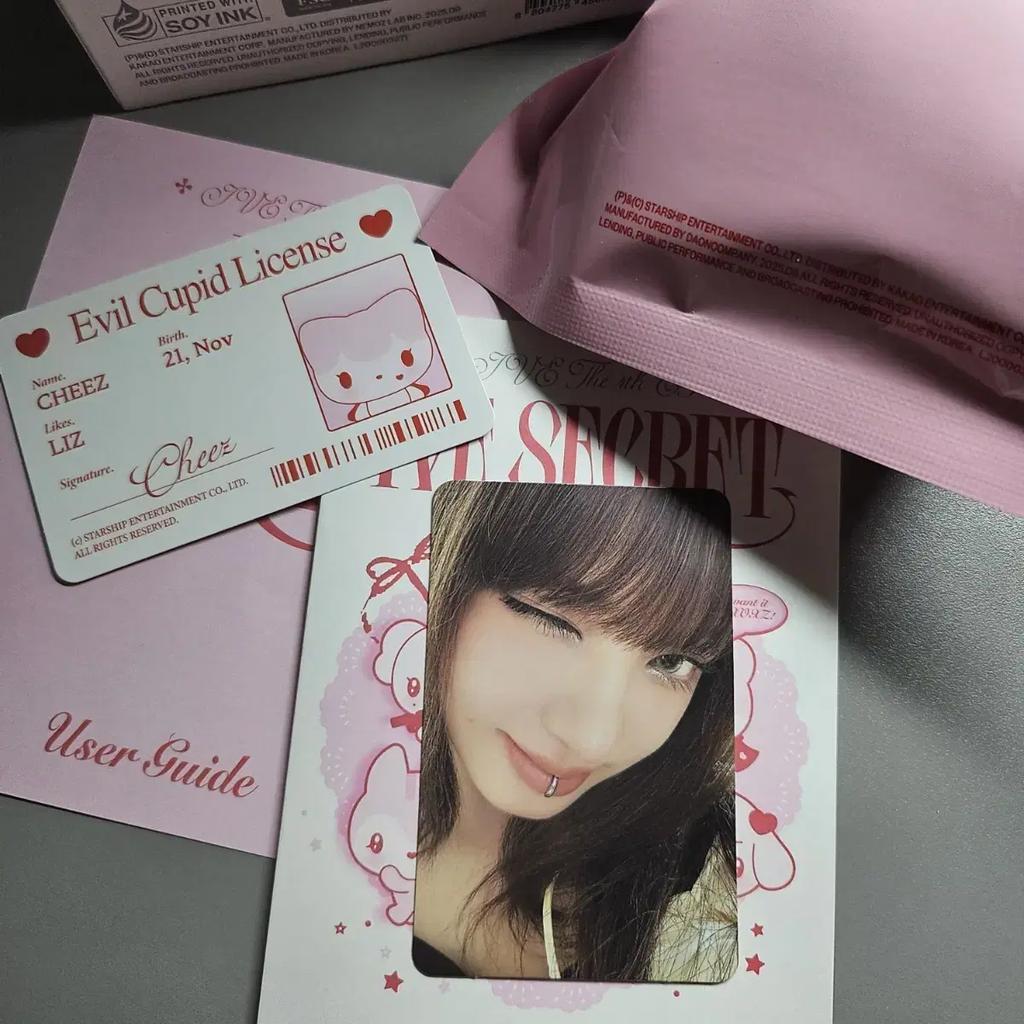 Ive Doll Album Keyring Liz Cheese