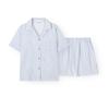 Oleusitte Women'S H111 Azure Day Short Sleeve Pajama Set