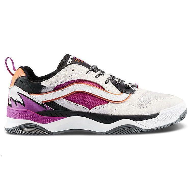 Vans Y2K Brux WC Lace-Up Low-Top Dad Shoes Unisex Sneaker White Purple VN0A4BH4V8H