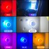 RXZ 1PC car mini usb led Atmosphere Light For Party Ambient Automotive Portable Plug and Play  Car Decorative Interior Lamp 12V