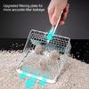 Cat Litter Scoop With Built-in Hook Multi Purpose Sifting Shovel For Chicken Coop Garden Poop And Debris Separation Tool