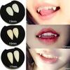 Halloween Fangs Teeth Dentures Halloween Cosplay Props For Costume Parties