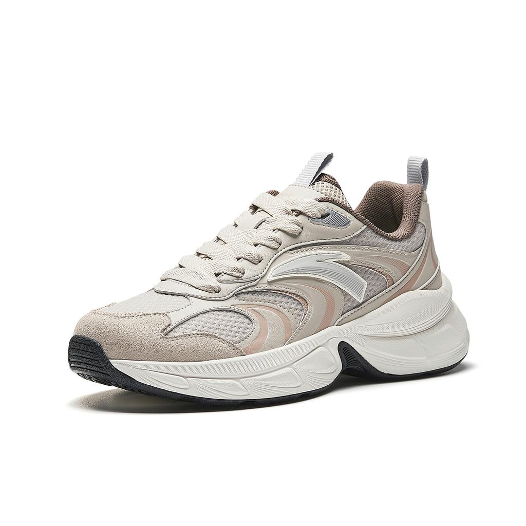 Anta Star River Retro Trendy Versatile Thick Sole Height Increasing Soft Comfortable Sports Commuting Lifestyle Casual Shoes Men Sneaker 912618839-7