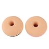 2PCS Premium Latex Latex Dog Donut Multi Color Donut Shaped Squeaky Pet Donut Soft Texture Squeaky Interactive Dog