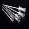6pcs 80# 240# Diamond Grinding Heads, 4mm-12mm Jade Ring Bracelet Round Bead Polishing Shaping Wheel Concave Bits