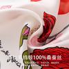 Summer new mulberry silk silk scarf women's outer scarf shawl square scarf versatile cross-border