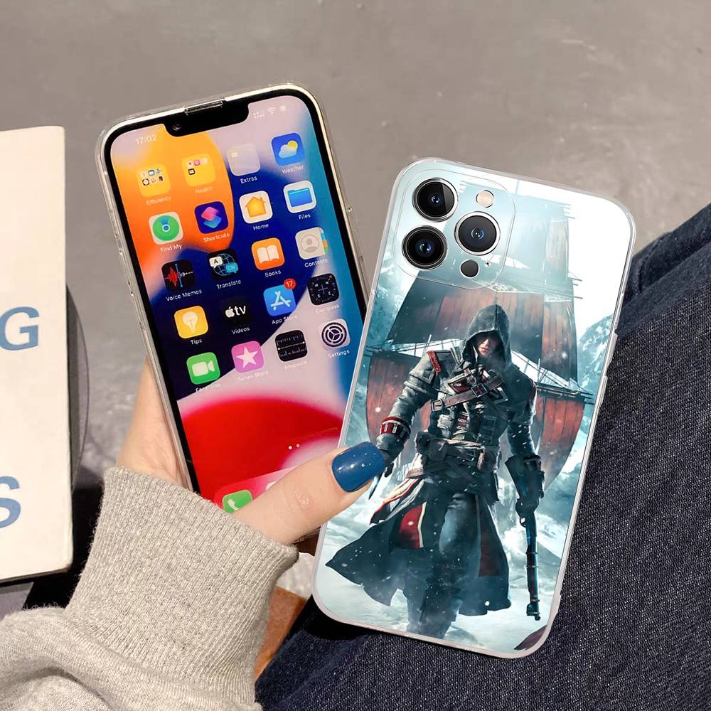 Funny A-Assassins Game C-Creed Phone Case For IPhone 17 16 15 14 13 12 11 Pro Max Plus Soft Cover Personalized DIY