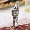 Gold Wristwatch Alloy Quartz Watch Fashion Bracelet Watches  Gift