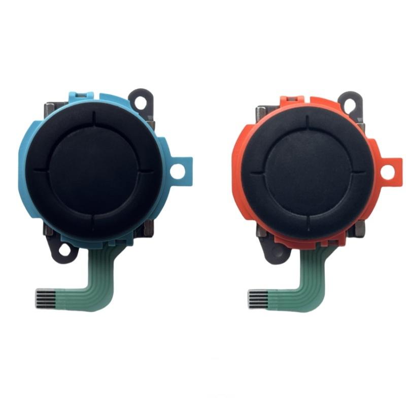 1 Piece Left And Right 3D Analog Joystick Replacement  Blue Orange For Nintendo Switch 2 Ns2 Joy-Con Controller