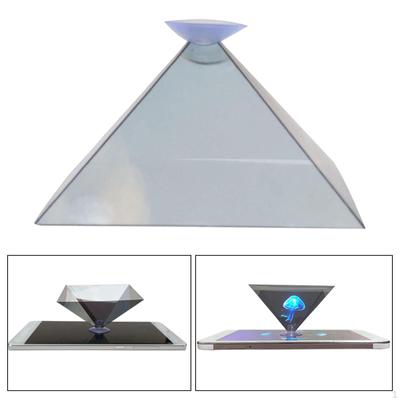 Telefon Hologramı Akıllı Telefon Video Holografik Ekran Standları Projektör 3D Holo