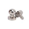 20set Brass Rivets Silver Abrasion Resistance   Projects Accessories for Belt Handbags
