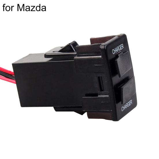 Car QC 3.0 Quickcharge USB Adapter Charger Interface Socket for Toyota for Honda