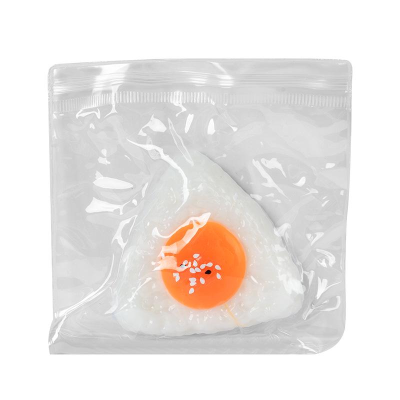 Yolk Rice Ball Squeeze Toy - Creative Decompression Gift for Students