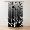 Gradient White And Black Minimal Shower Curtain Polyester Waterproof Modern Bathroom Curtains Machine Wash Bath Hooks