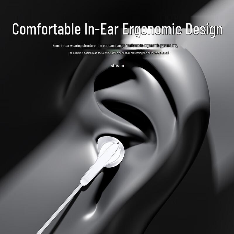 Deyu Type-C Wired Gaming Earphones for OnePlus