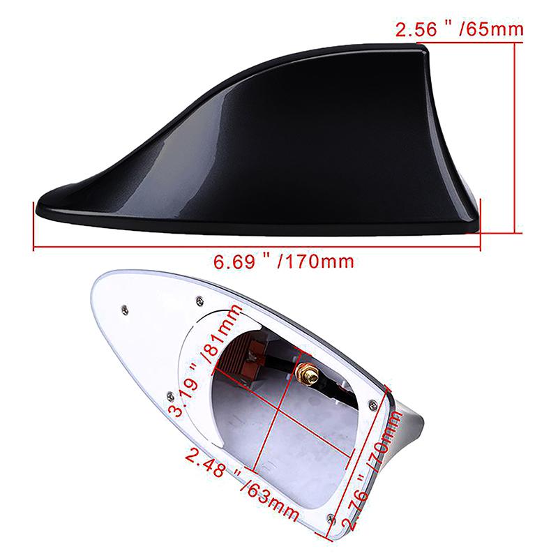 1 Set For  Megane 2 3 Duster Logan Clio 4 3 Laguna 2 Sandero Scenic 2 Captur Fluence Kangoo Car Shark Fin Antenna