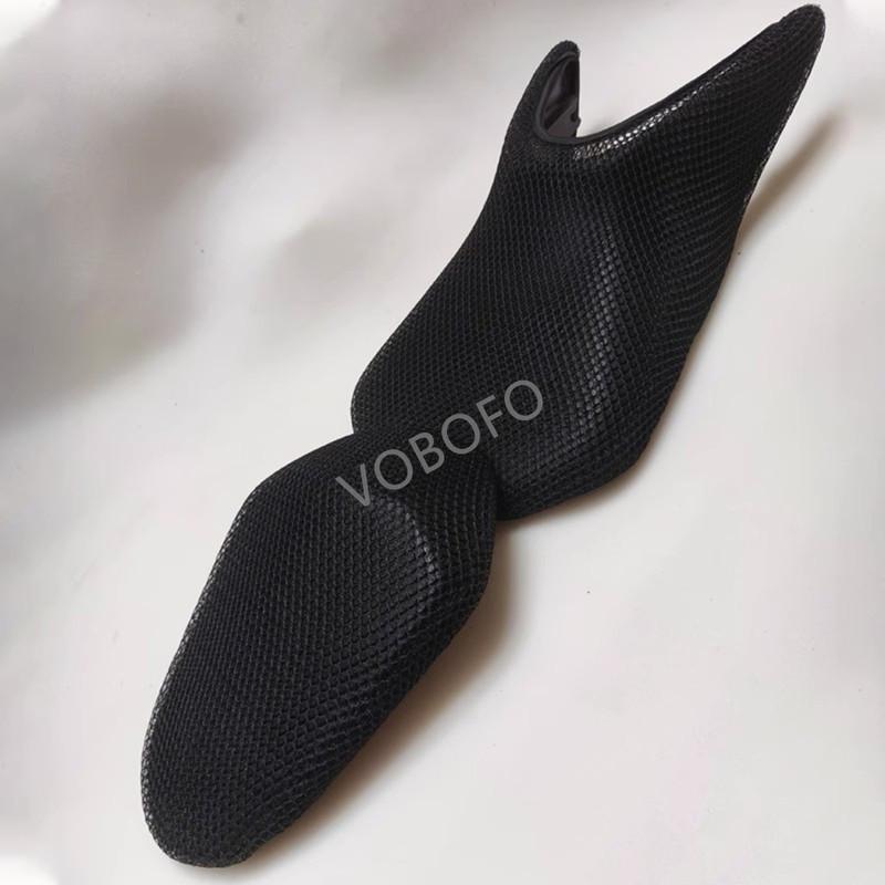 For KTM Duke390 DUKE390 DUKE 390 Seat Cover Anti-Slip 3D Mesh Fabric Breathable Motorbike Cushion Net Cover Moto Accessories