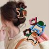 Spring New Korean Cartoon Dog Hair Claw Clip for Women Cute Girls Large Shark Clip Fashion Hair Accessories Student Gifts