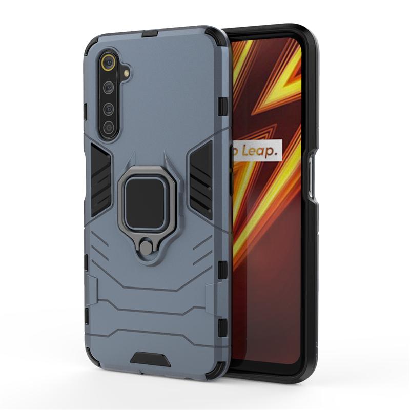 For Oppo Realme 6 Pro Case Armor Magnetic Suction Stand Full Edge Cover For Oppo Realme 6 Pro Cover Realme 6 Pro Real Me 6 Pro