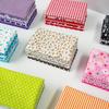 Misscrafts 56pcs Quilting Fabric 100% Cotton Craft Fabric Bundle 10x10 Inches Squares Fat Quarters Multicolored for Patchwork DIY Sewing Scrapbooking
