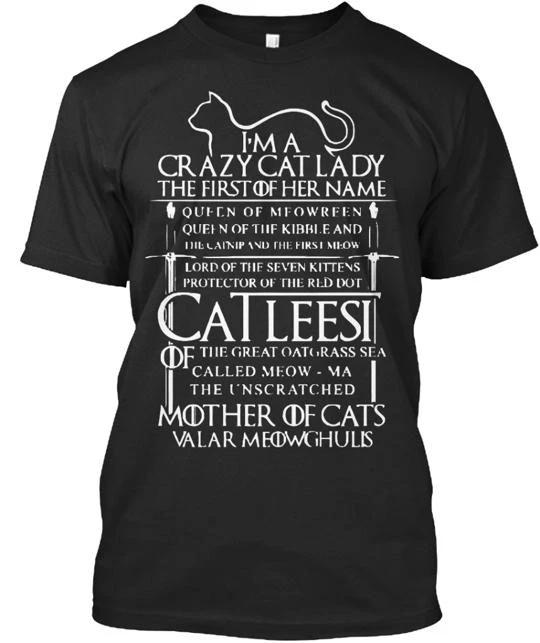 Crazy Cat Lady TTshirt Made in the USA Size S to 5XL XL
