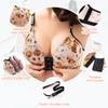1Pc Underwear Prevent Sagging Women Soft Front Fastening Ladies Polyester Fiber Flower Push Up Bra