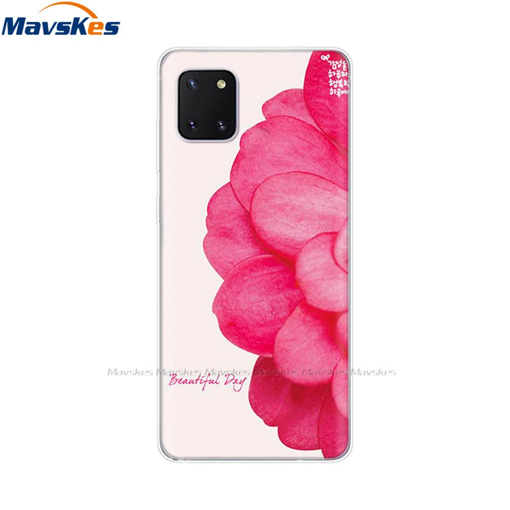 TPU Case for Samsung Galaxy Note 10 Lite Cases Silicon Cute Cat Phone Coque for Samsung Note10 Lite Plus SM-N770F/DS Cover Mask