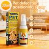 Spray de Treinamento Sanitário para Animais de Estimação Para Cães e Gatos Treinador de Vaso Sanitário Atrativo Auxílio de Treinamento Sanitário Interno Para Filhotes Gatinhos 30ml