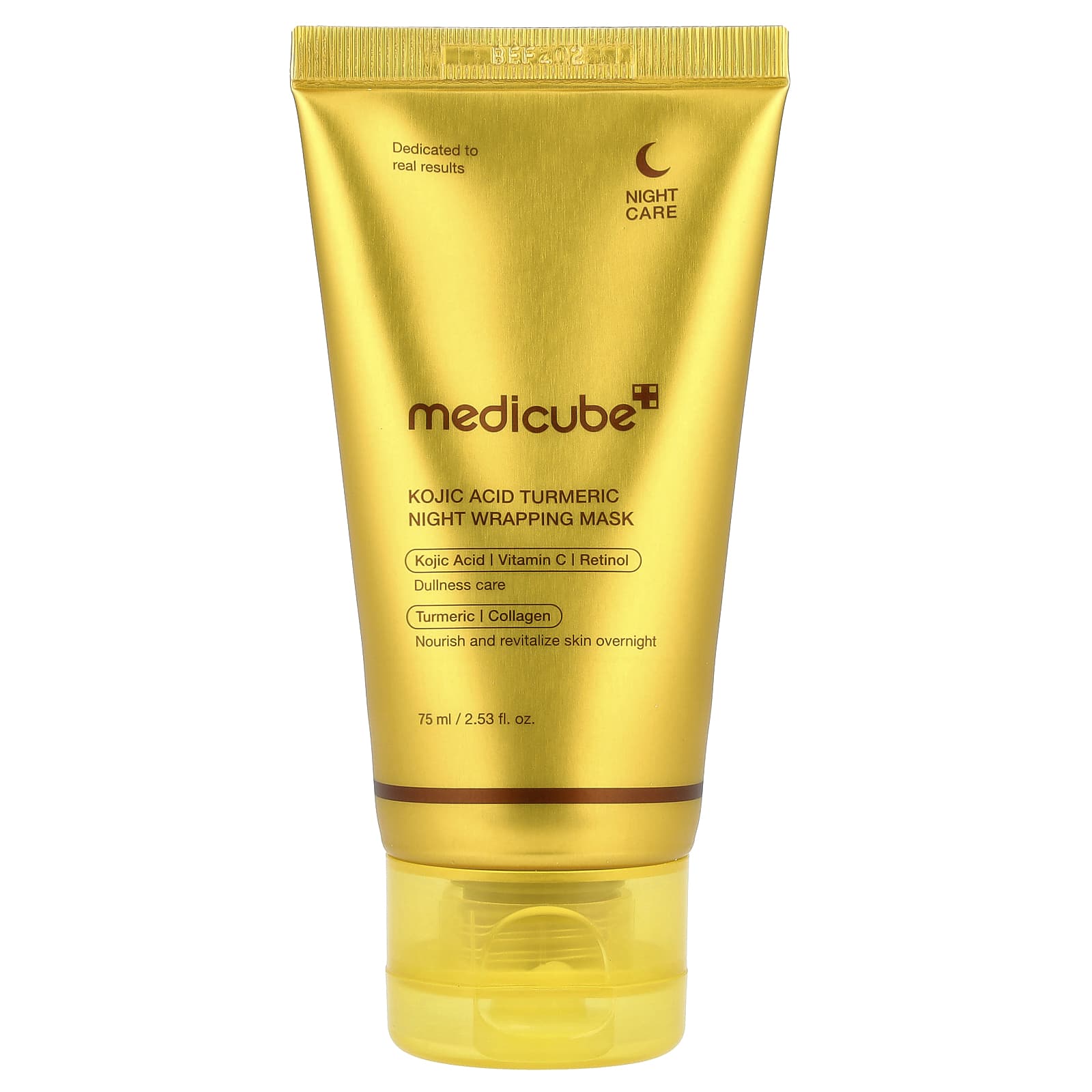 

Medicube Ночная косметическая маска-обертывание с койевой кислотой и куркумой, 75 мл (2,53 жидких унций)
